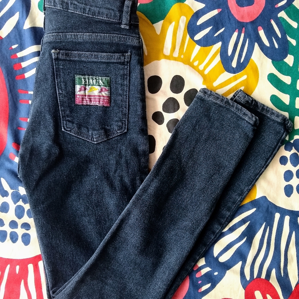 Vintage Edwin skinny jeans with stretch